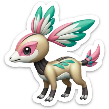 Meloetta-Trico-Palkia-Pokémon-Fakémon-creature sticker