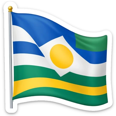 Bandeira do estado de Rondônia  sticker