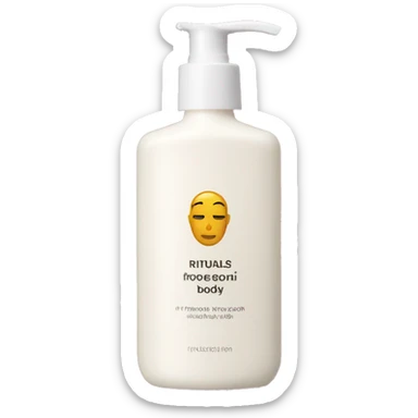 Rituals Body Lotion sticker