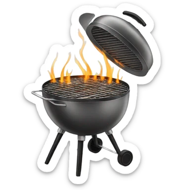 Grill sticker