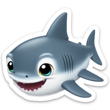 Baby shark cute sticker