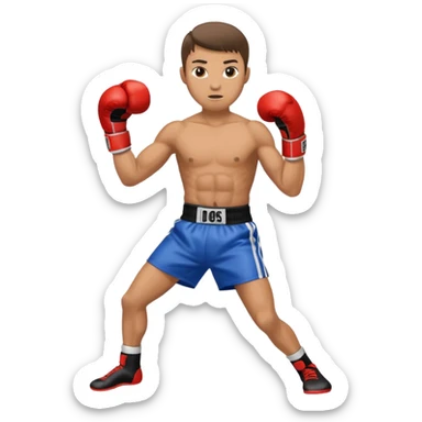kickboxing sticker