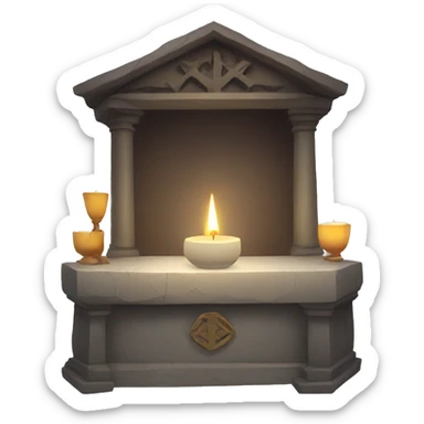 Altar sticker
