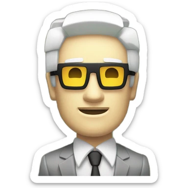 white skinned man head banker rich crypto usd gold money future cyberpunk magic safe pokemon minecraft sticker