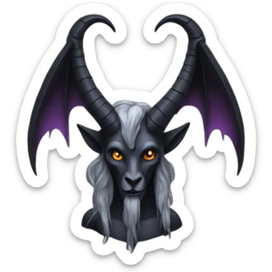 Goth Baphomet sticker