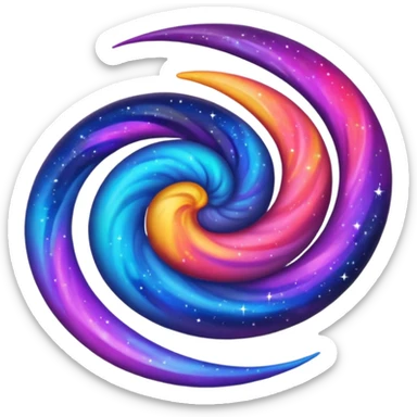 Galaxy sticker
