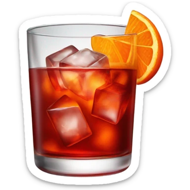  Negroni cocktail  sticker