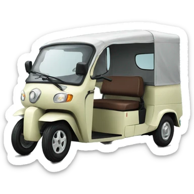 Electric Tuk Tuk sticker