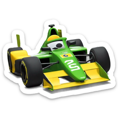 Lando Norris race car sticker