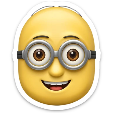 Minion emoji sticker