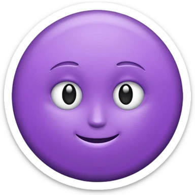 Rond violet normal sticker