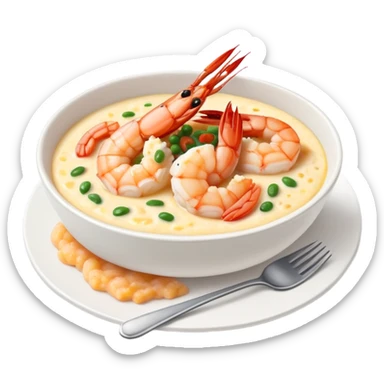 Shrimp and grits sticker