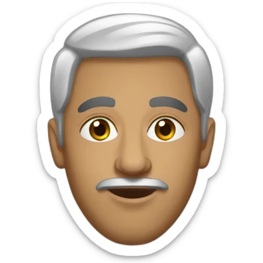 Algerian man sticker