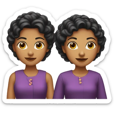 Dos hermanas gemelas sticker