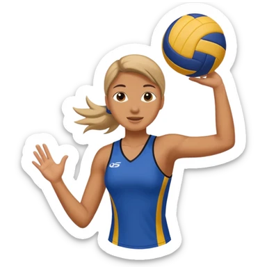 67 eith volleyball sticker