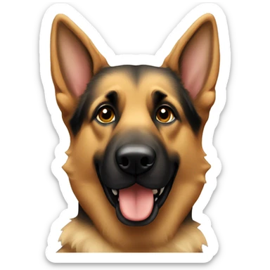 German Shepherd sticker