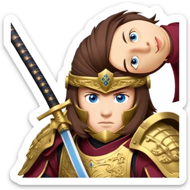 Samurai Leader sticker