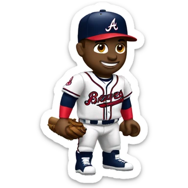 Atlanta Braves sticker
