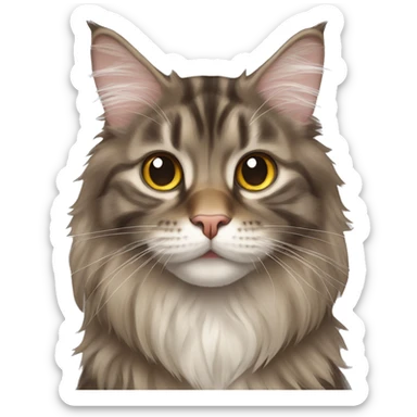 cat Maine Coon sticker