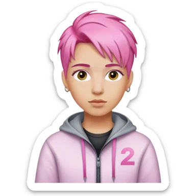 Pink  model 2000 YEAR \ sticker