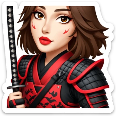 Daring Samurai sticker
