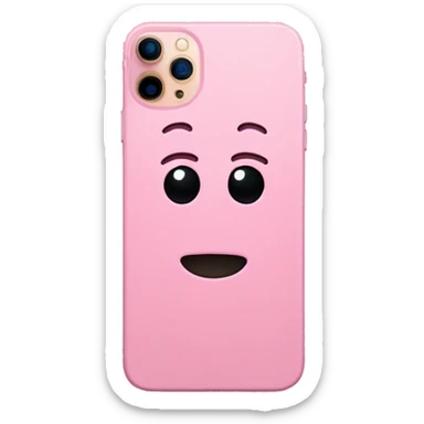 Pink iPhone 16 pro max sticker