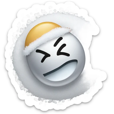 happy face with a pile of salt sticker