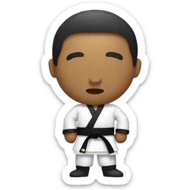 Martial Arts AI sticker