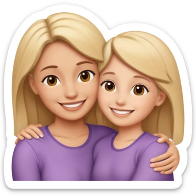 Mãe e filha sticker