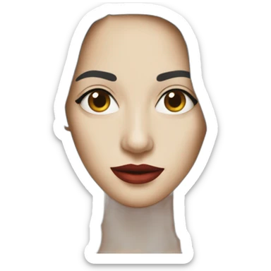 Angèle la chanteuse sticker