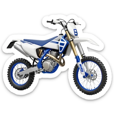 Husqvarna dirtbike sticker