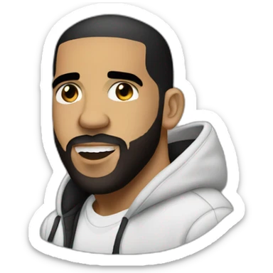 Drake The Rapper sticker