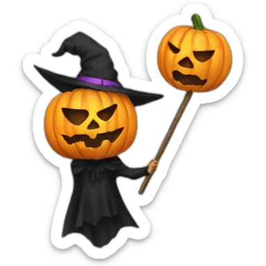 Halloween sticker
