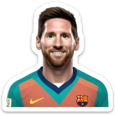 Messi miami sticker