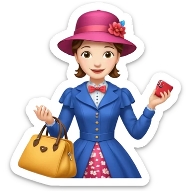 Mary Poppins sticker