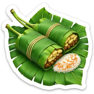 nasi bungkus sticker
