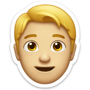 Fake  Smiling with tears sticker