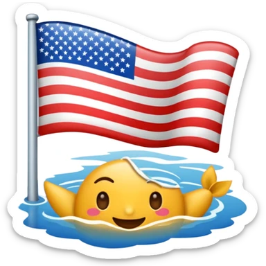 Generate USA trip emoji sticker