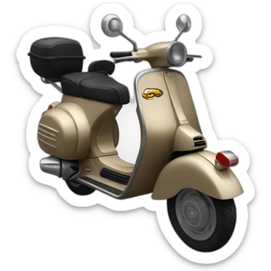 Vespa Piraten sticker