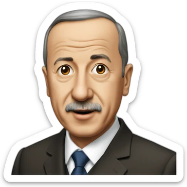 tayyip erdoğan cartoon sticker