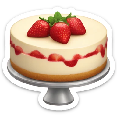 Strawberry cheesecake  sticker