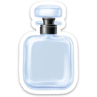 aesthetic clear perfume bottle sticker