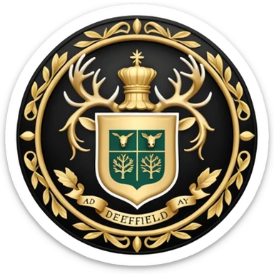 deerfield academy seal sticker