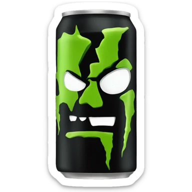 Monster energy drink iphone 16 style sticker