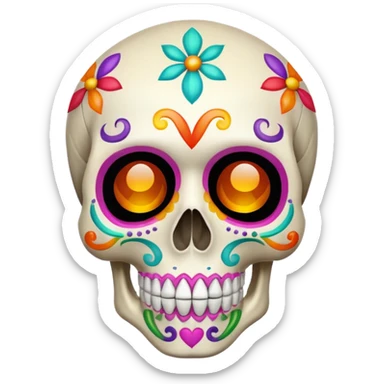 Día de los Muertos sticker
