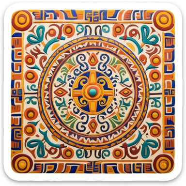 Cultura Nazca - Arte Pre inca sticker