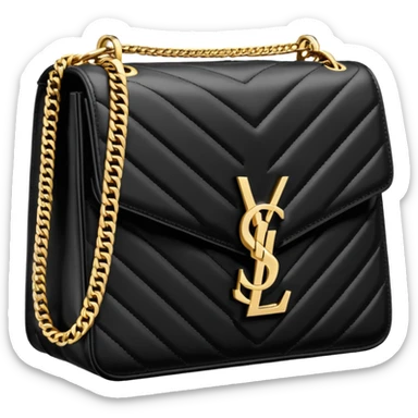 YSL bag sticker