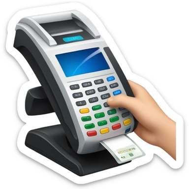tap POS TERMINAL PAYMENTS  sticker