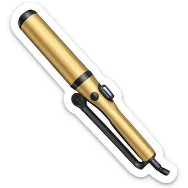  waver curling iron sticker