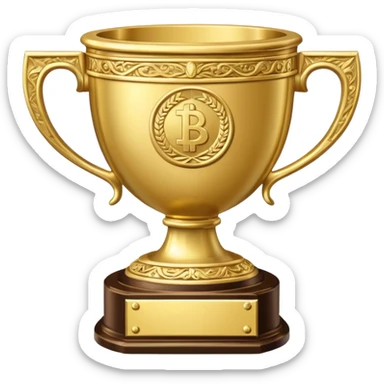 BBC Billion Dollar Boys Club trophy sticker